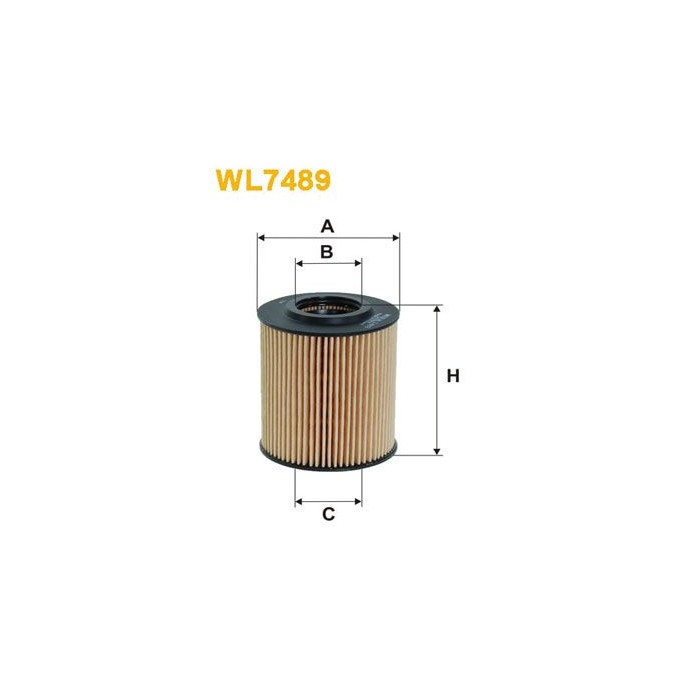WIX FILTERS Ölfilter WL7489