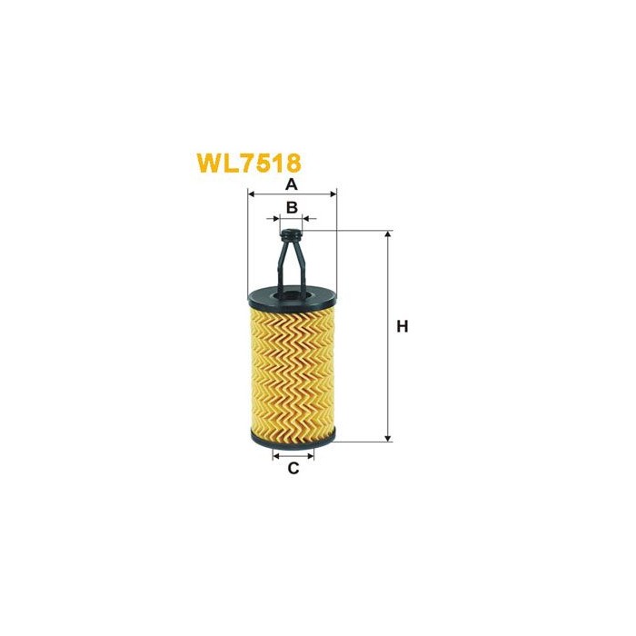 WIX FILTERS Ölfilter WL7518