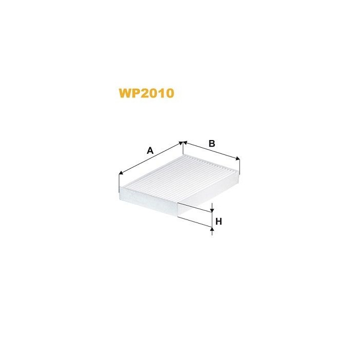 WIX FILTERS Filter, Innenraumluft WP2010