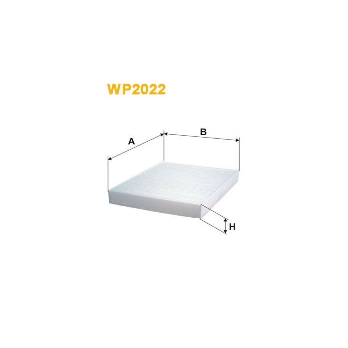 WIX FILTERS Filter, Innenraumluft WP2022