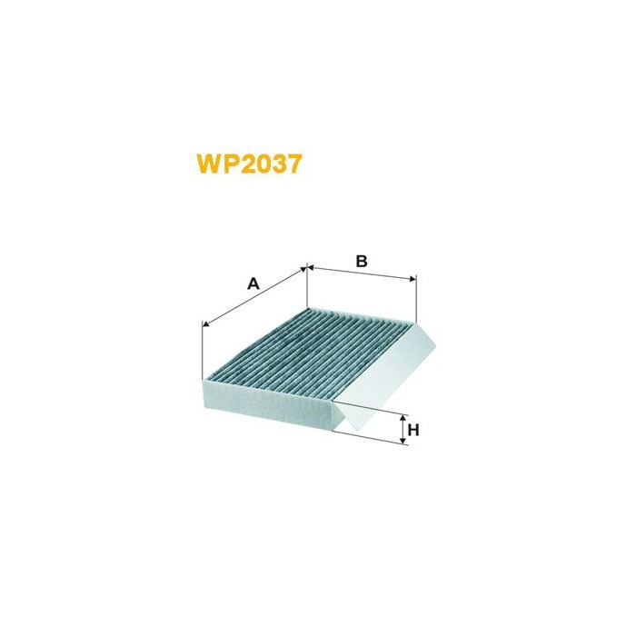 WIX FILTERS Filter, Innenraumluft WP2037