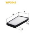 WIX FILTERS Filter, Innenraumluft WP2042