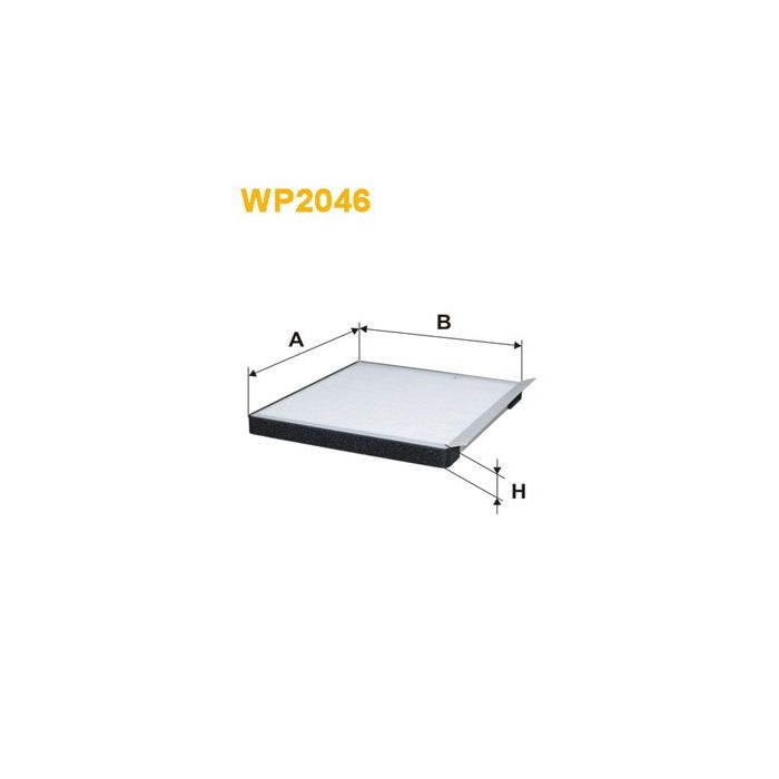 WIX FILTERS Filter, Innenraumluft WP2046