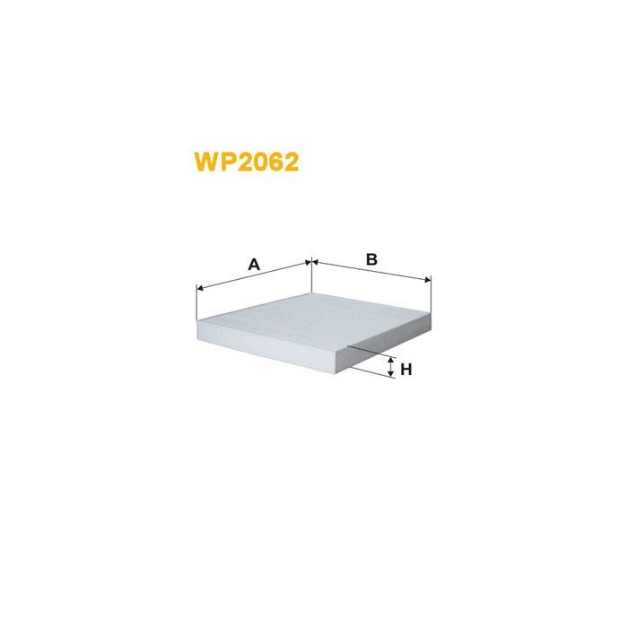 WIX FILTERS Filter, Innenraumluft WP2062