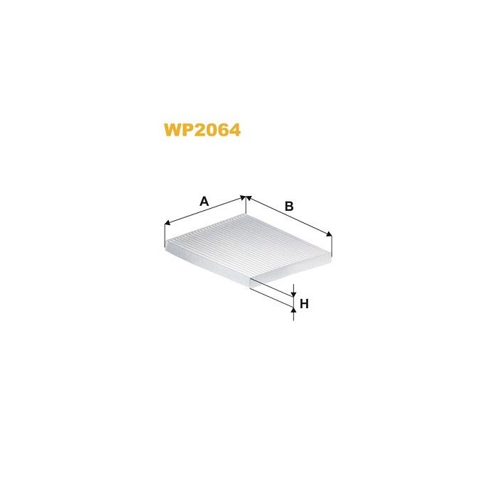 WIX FILTERS Filter, Innenraumluft WP2064