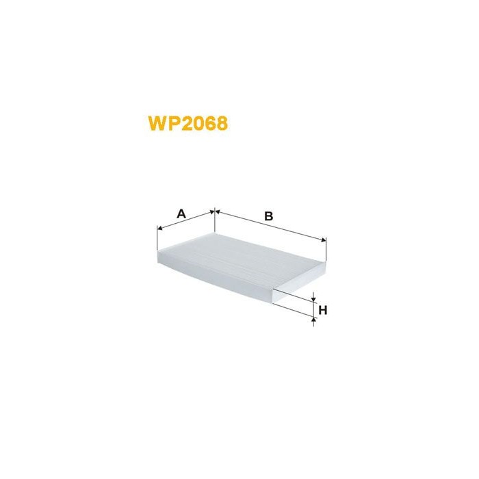 WIX FILTERS Filter, Innenraumluft WP2068