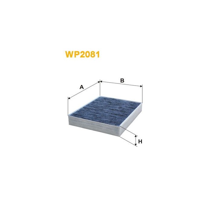 WIX FILTERS Filter, Innenraumluft WP2081