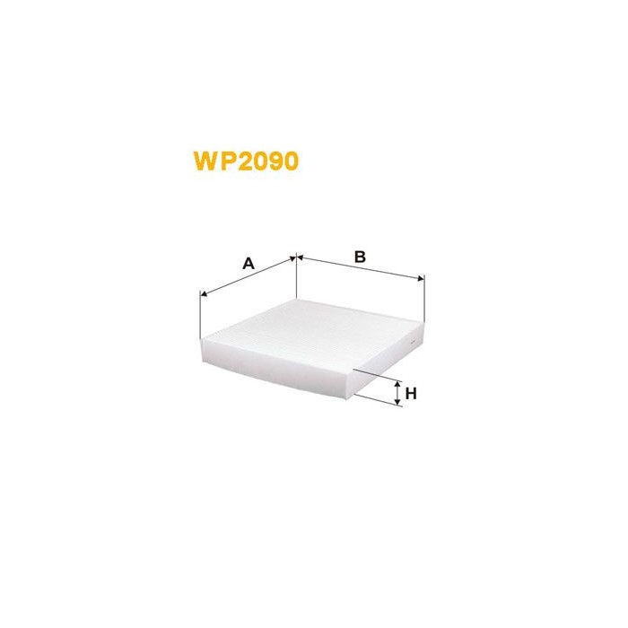 WIX FILTERS Filter, Innenraumluft WP2090