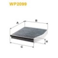 WIX FILTERS Filter, Innenraumluft WP2099