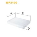WIX FILTERS Filter, Innenraumluft WP2100