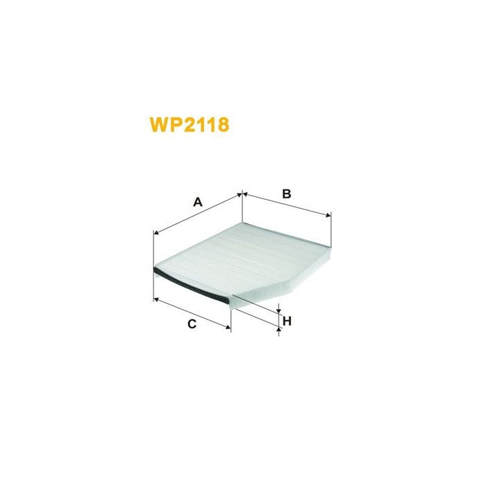 WIX FILTERS Filter, Innenraumluft WP2118