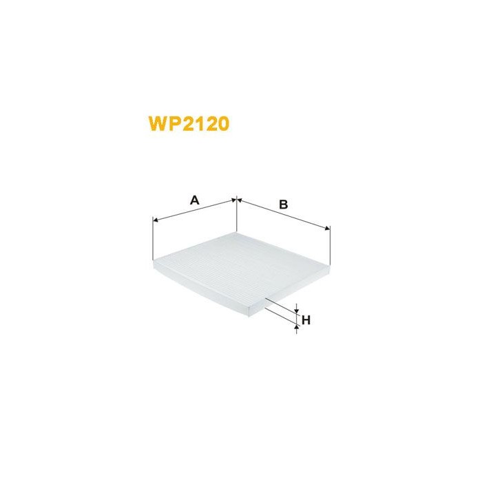 WIX FILTERS Filter, Innenraumluft WP2120