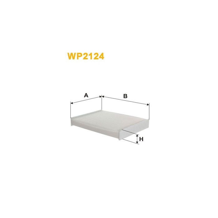 WIX FILTERS Filter, Innenraumluft WP2124