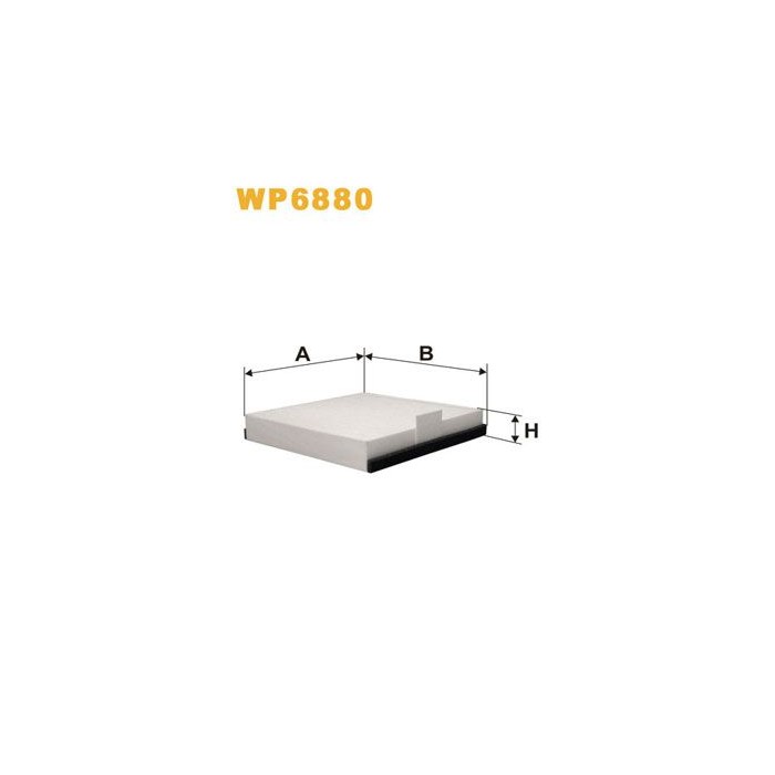 WIX FILTERS Filter, Innenraumluft WP6880