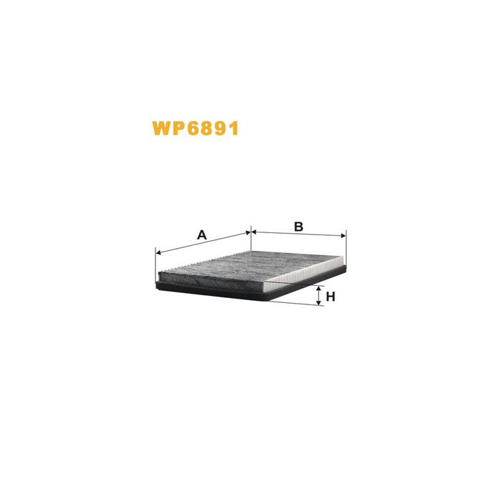 WIX FILTERS Filter, Innenraumluft WP6891