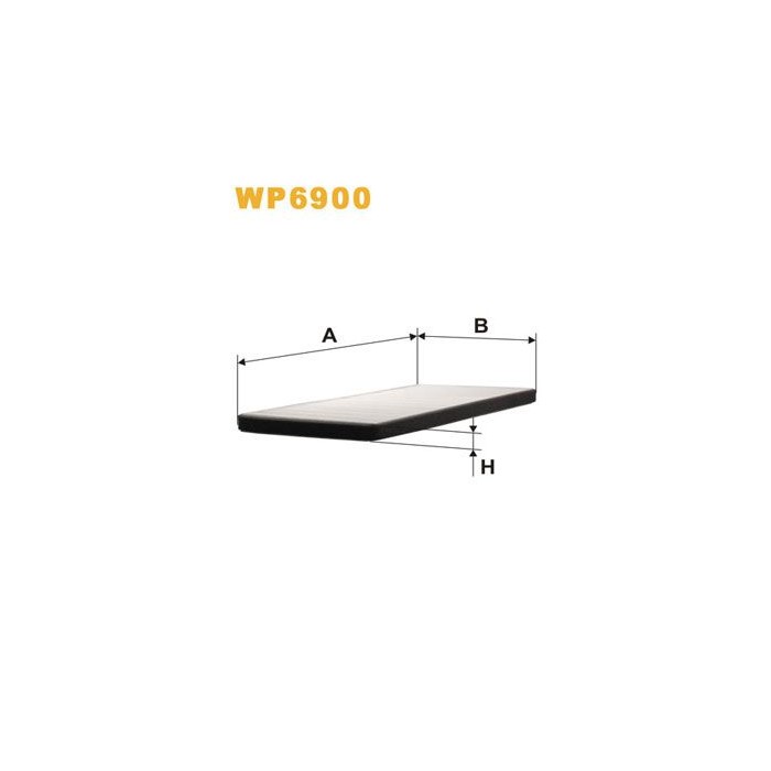 WIX FILTERS Filter, Innenraumluft WP6900