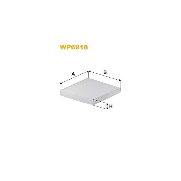 WIX FILTERS Filter, Innenraumluft WP6918