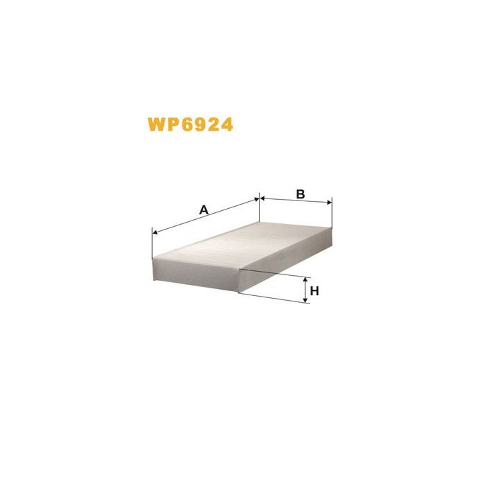 WIX FILTERS Filter, Innenraumluft WP6924