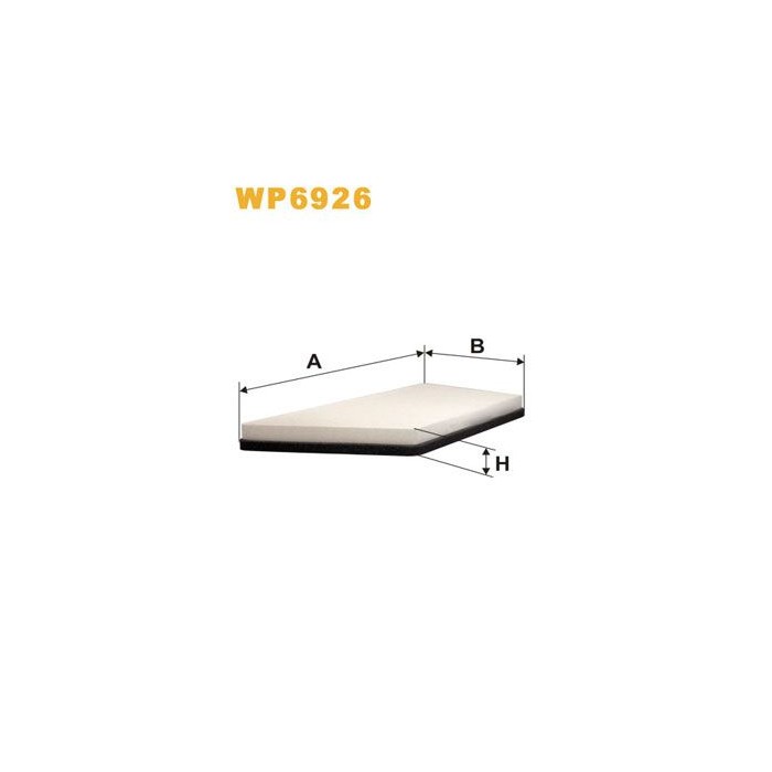 WIX FILTERS Filter, Innenraumluft WP6926