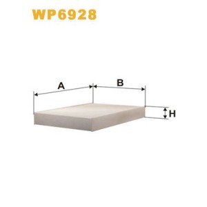 WIX FILTERS Filter, Innenraumluft WP6928