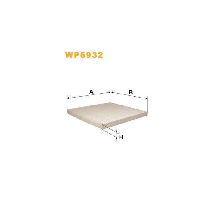 WIX FILTERS Filter, Innenraumluft WP6932