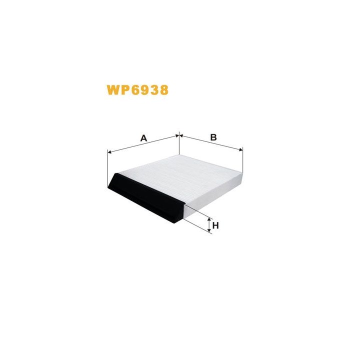 WIX FILTERS Filter, Innenraumluft WP6938