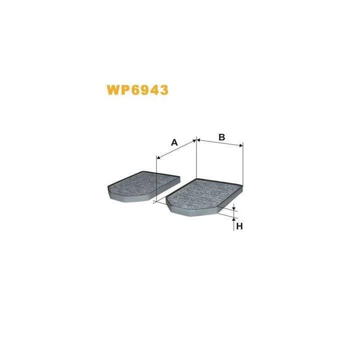 WIX FILTERS Filter, Innenraumluft WP6943