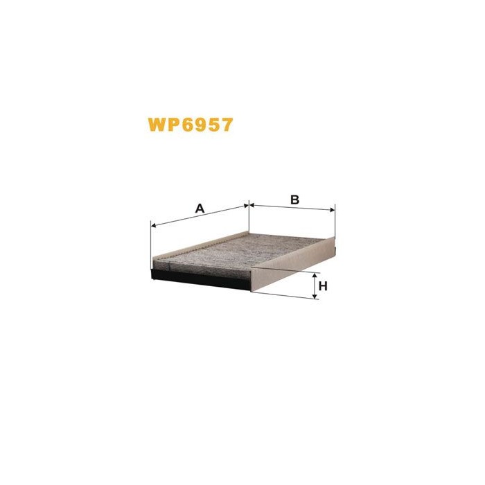 WIX FILTERS Filter, Innenraumluft WP6957