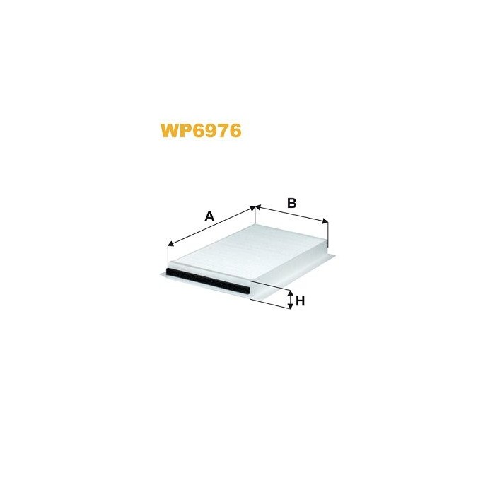 WIX FILTERS Filter, Innenraumluft WP6976
