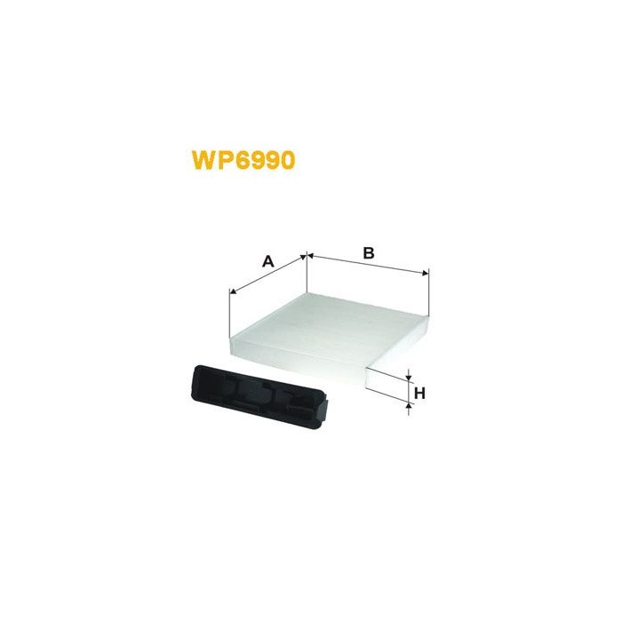 WIX FILTERS Filter, Innenraumluft WP6990