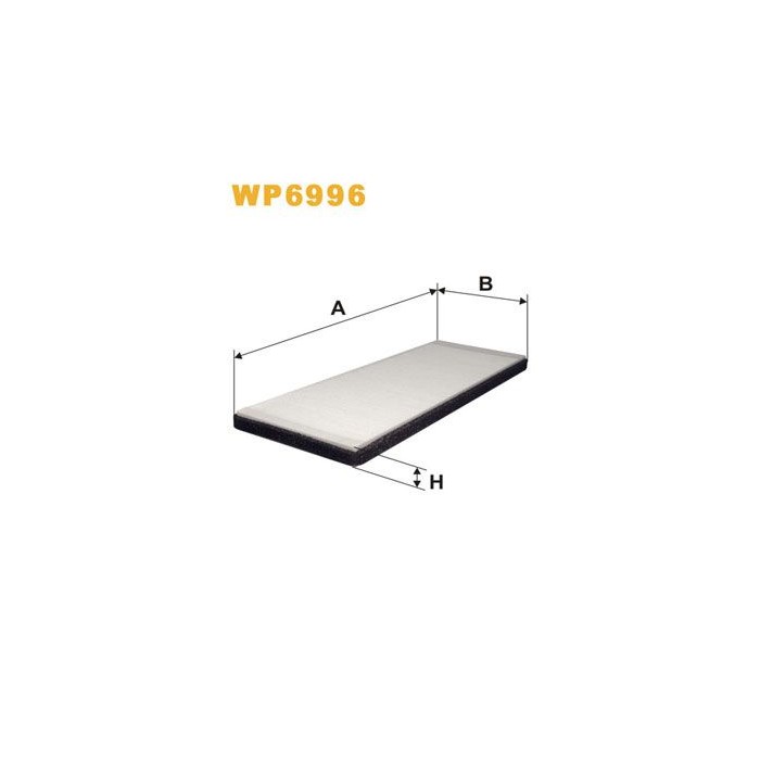 WIX FILTERS Filter, Innenraumluft WP6996