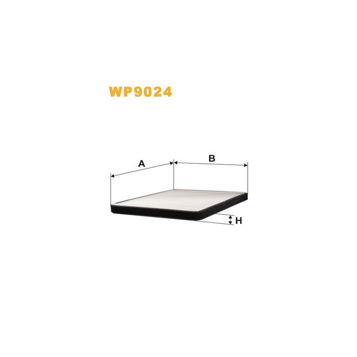 WIX FILTERS Filter, Innenraumluft WP9024