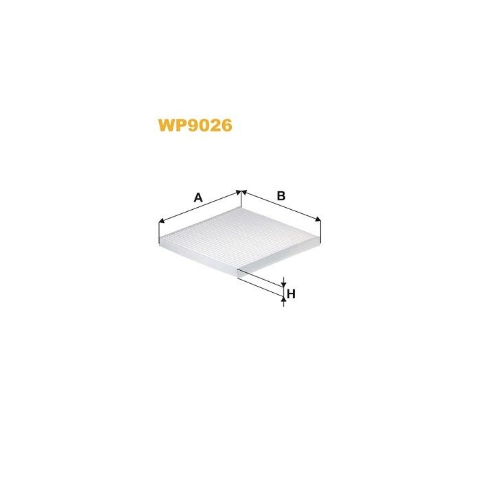 WIX FILTERS Filter, Innenraumluft WP9026