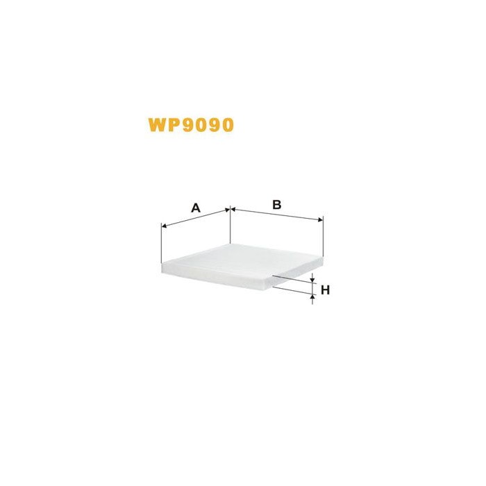 WIX FILTERS Filter, Innenraumluft WP9090