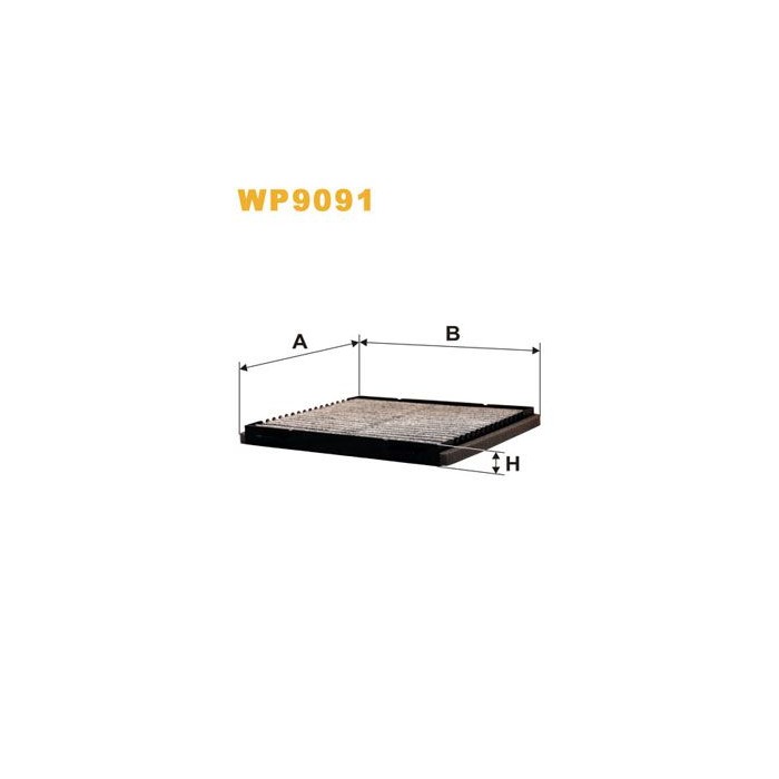 WIX FILTERS Filter, Innenraumluft WP9091