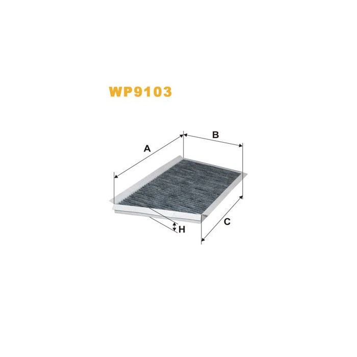 WIX FILTERS Filter, Innenraumluft WP9103