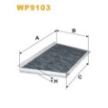 WIX FILTERS Filter, Innenraumluft WP9103