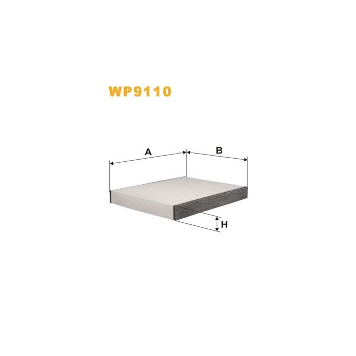 WIX FILTERS Filter, Innenraumluft WP9110