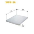 WIX FILTERS Filter, Innenraumluft WP9116