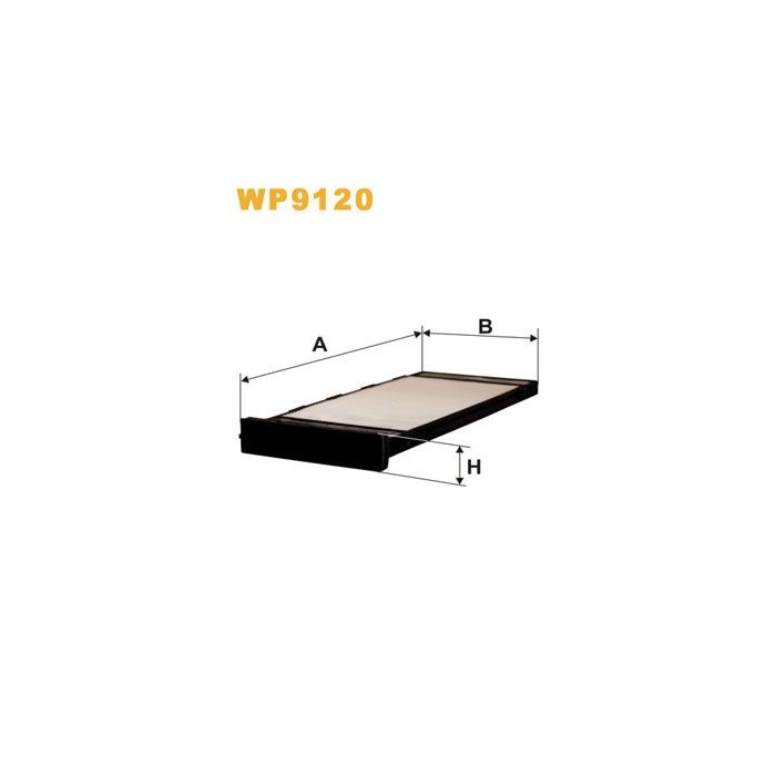 WIX FILTERS Filter, Innenraumluft WP9120