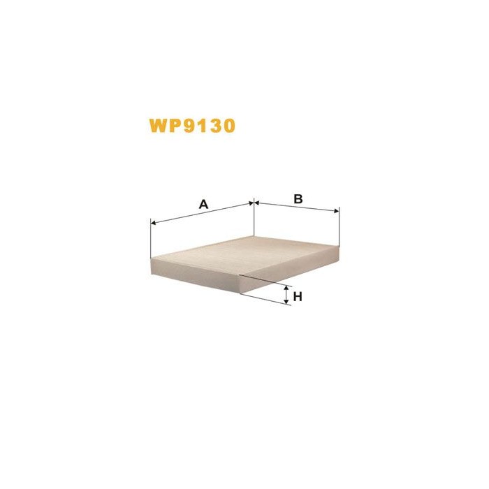 WIX FILTERS Filter, Innenraumluft WP9130