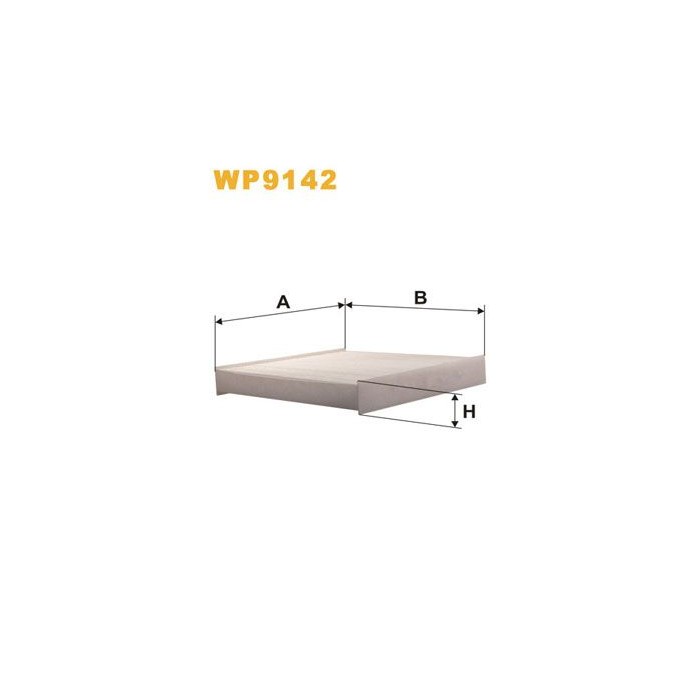 WIX FILTERS Filter, Innenraumluft WP9142