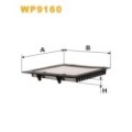 WIX FILTERS Filter, Innenraumluft WP9160