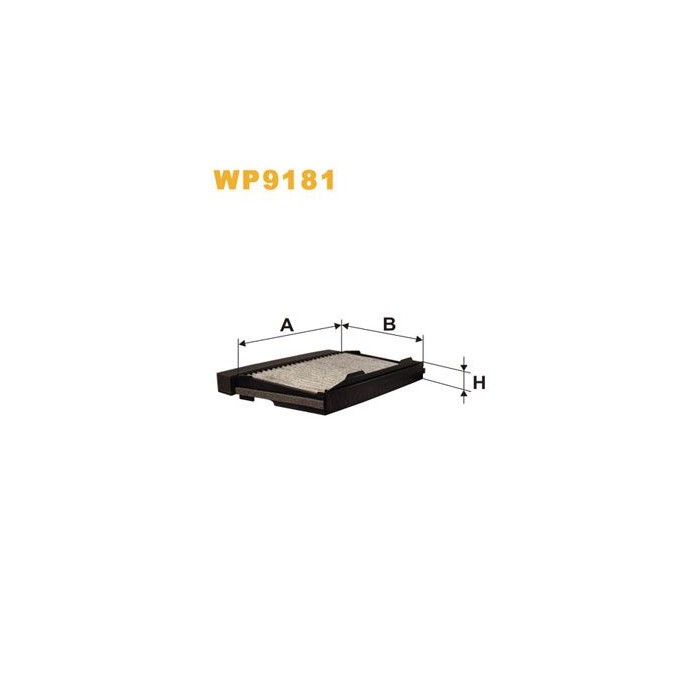 WIX FILTERS Filter, Innenraumluft WP9181