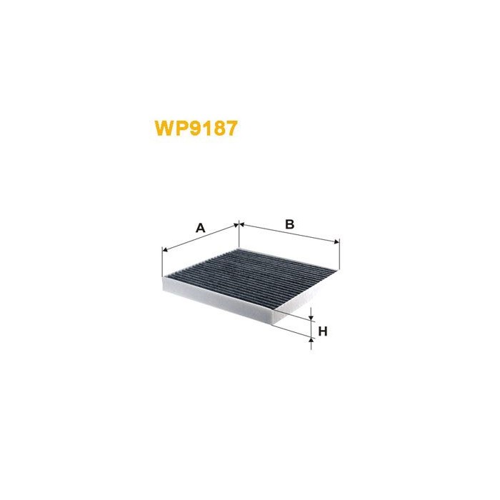 WIX FILTERS Filter, Innenraumluft WP9187