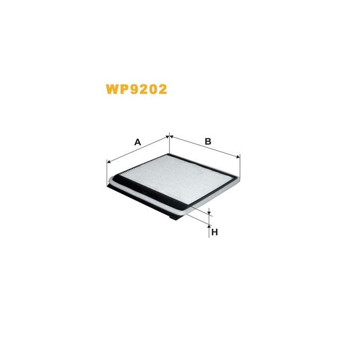 WIX FILTERS Filter, Innenraumluft WP9202