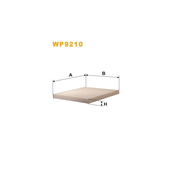 WIX FILTERS Filter, Innenraumluft WP9210