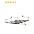 WIX FILTERS Filter, Innenraumluft WP9242