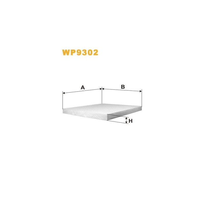 WIX FILTERS Filter, Innenraumluft WP9302
