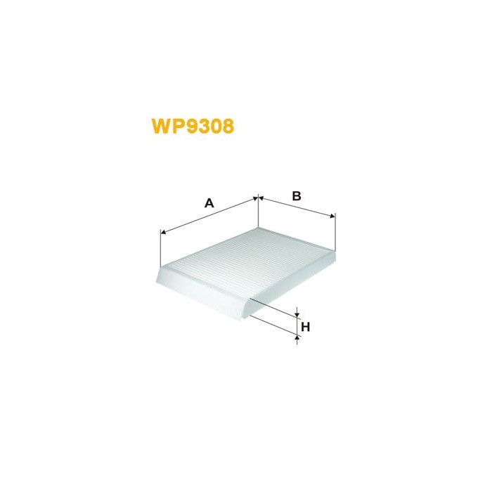 WIX FILTERS Filter, Innenraumluft WP9308